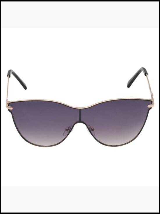 Shield Cat Eye Sunglasses UV400 Protective Polycarbonate Lens main image 4